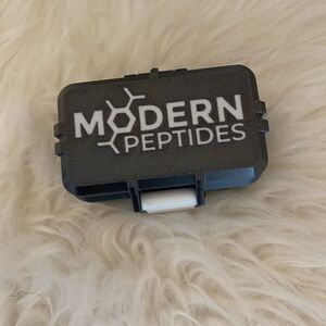 Peptide storage case.